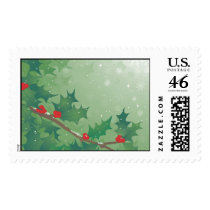 Holiday Leaves Postage