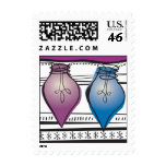 Holiday Lights Postage Stamp