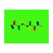 Holiday Lights Postcard