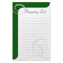 Holiday Lined Stationary Green/Silver stationery