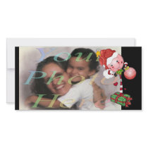 Holiday Lolly Photo Card
