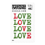 Holiday Love stamp