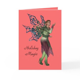 Holiday Magic Christmas Card card