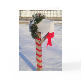 Holiday Mailbox card