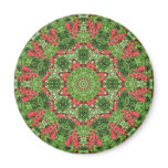 Holiday Mandala Wreath Magnet Holiday Mandala Wreath Magnet