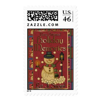Holiday Memories Christmas Stamp stamp