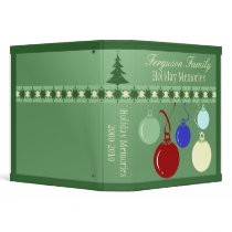 Holiday Memories Customizable 1.5" Avery Binder by Jamene Holiday Memories Customizable 1.5" Avery Binder