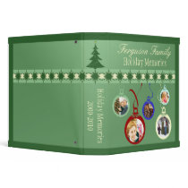 Holiday Memories Customizable 1.5" Avery Binder