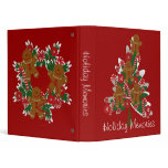 Holiday Memory Book binders