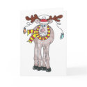 Holiday Moose Card