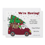 Holiday Moving Announcement - 5x7 cards