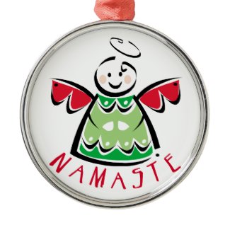 Namaste Angel  ornament