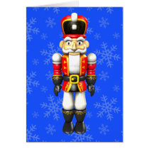 Holiday Nutcracker Christmas Card