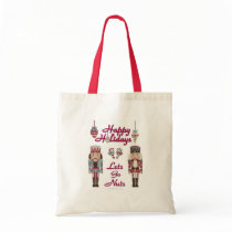 Holiday Nutcracker Lets Go Nuts bags