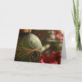 Holiday Ornament Card card