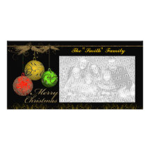 Holiday Ornament Photo Card