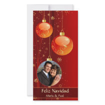 Holiday Ornament photo card template photo cards by aslentz Holiday Ornament photo card template photo cards