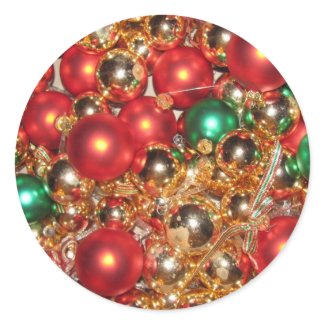 Holiday Ornaments Collection sticker