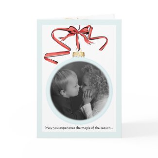 Holiday Ornaments Photo Card Folded card