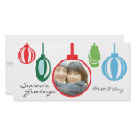 Holiday Ornaments Photo Card