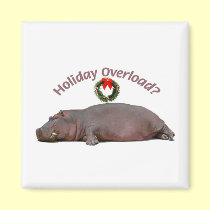 Holiday Overload? magnets by BlarneyCards Holiday Overload? magnets