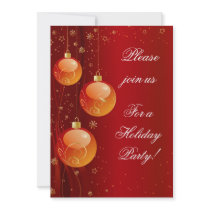 Holiday Party Invitation by aslentz Holiday Party Invitation