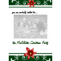 Holiday Party Invitation Green card