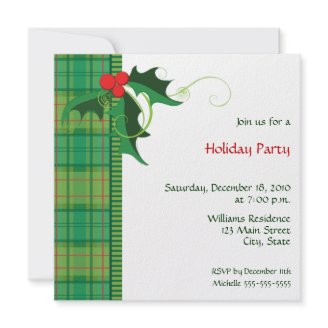 Holiday Party Invitations