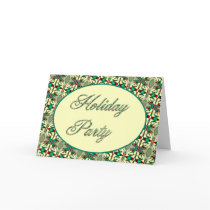 Holiday Party Invite cards by DonnasGreetingCards Holiday Party Invite cards
