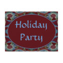 Holiday Party postcards by DonnasGreetingCards Holiday Party postcards