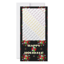 Holiday Pattern Brights Photo Cards