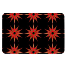 Holiday Pattern Brights Vinyl Magnet