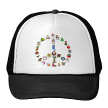 Holiday Peace Hat