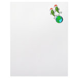 Holiday Peas on Earth Letterhead
