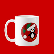 Holiday Penguin mugs