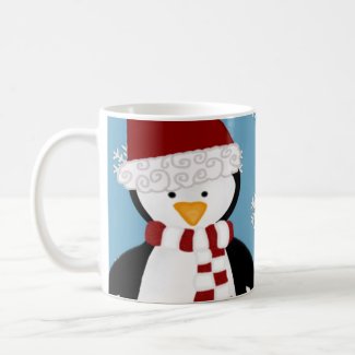 Holiday Penguin Mug