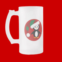 Holiday Penguin mugs