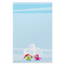 Holiday Penguins Stationery