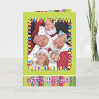 Holiday Personalized Card card
