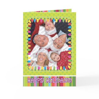 Holiday Personalized Card card