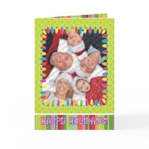 Holiday Personalized Card by DesignChicklet Holiday Personalized Card