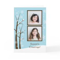 Holiday photo card