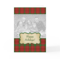 Holiday photo card cards
