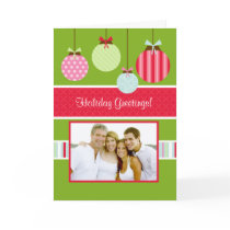 Holiday photo card cards