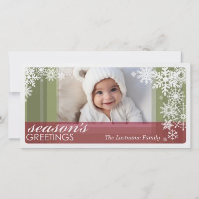 Holiday Photo Card: Let It Snow!