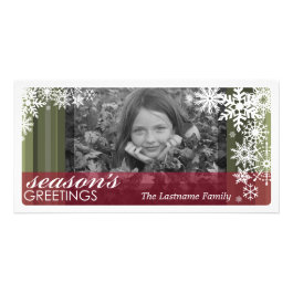 Holiday Photo Card: Let It Snow!