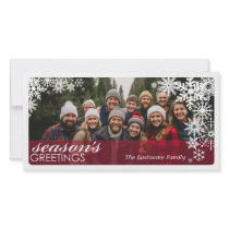 Holiday Photo Card: Let It Snow!