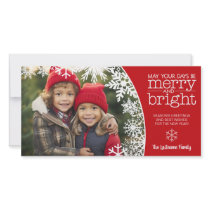 Holiday Photo Card: Let It Snow!
