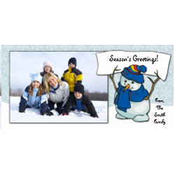 Holiday Photo card photocard