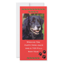 Holiday Photo Card photo cards by BoneCancerDogs Holiday Photo Card photo cards